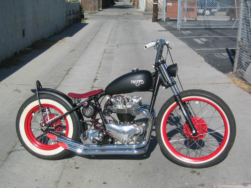 triumph choppers and bobbers for sale