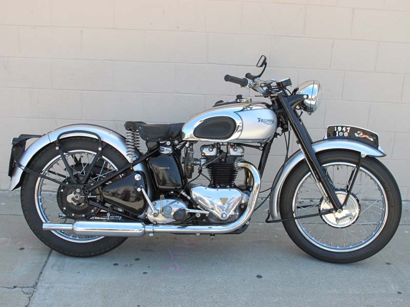 Garage Company Bikes - 1947 Triumph T100 Tiger